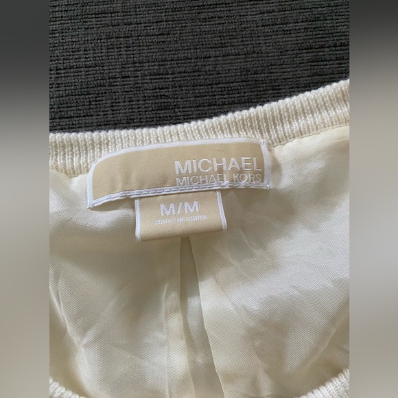 Women’s Micheal Kors Zip cardigan Sweater  M - Picture 3 of 6